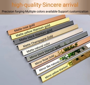 Fabrikant Aangepaste Bouw Decoratie Profiel Tegel Hoek Rand Bescherming Trim Voor Tegel - Product Image 3