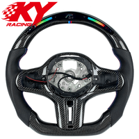 Volant en fibre de carbone standard avec LED et indicateur de régime pour BMW Série G G20 G22 G23 G26 G80 G81 G30 G32 G34 G36 G90 M3 M4 M5 M Performance