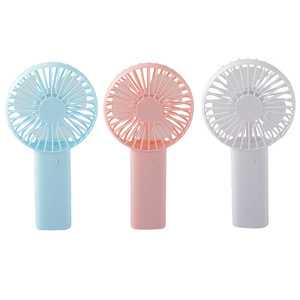 Portable Fan Handheld Rechargeable Battery 2W DC Motor 8H Working Time <b>Foldable</b> Button Control For Student <b>Desk</b> Use - Product Image 5