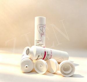 PE 40mm 80 bis 150ml Bedruckbare Kosmetik-Quetschtuben mit Goldprägung Flip-Top-Verschluss für Heilcreme Hautpflege-Verpackung - Product Image 5