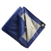 Bâche en polyéthylène tissée anti-UV enduite de tricot isolant, imperméable, pour tentes de camping et utilisation automobile
