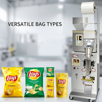 Machine de conditionnement verticale automatique VFFS pour sachets de poudre de café et de granulés (snacks)