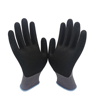 Đàn hồi Vua bảo hộ lao động găng tay cho nam giới mặc và bền xây dựng trang web nữ làm việc găng tay trái và tay phải bọt - Product Image 3