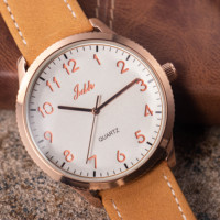 Montre à quartz OEM Virtue Rest-Style pour homme, luxe, sport, élégante, bracelet en cuir et maille, bande de 20 mm, design tendance en alliage de 42 mm