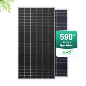 Paneles Solares Bifaciales de Doble Vidrio N-Type Topcon Solar JKM580W 575W 580W 590W 600W - Product Image 4