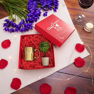 Caja de Regalo Roja Premium Personalizada para el Día de San Valentín para Set de Regalo - Product Image 3