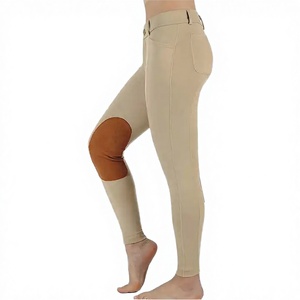 กางเกงขี่ม้าผู้หญิงยุโรปแบบกันลื่น ซิลิโคนรัดขา เอวสูง ยืดได้สี่ทิศทาง เป็นมิตรกับสิ่งแวดล้อม - Product Image 3