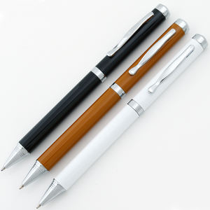 Bolígrafos Retráctiles de Metal de Alta Calidad con Logotipo Personalizado - Product Image 1