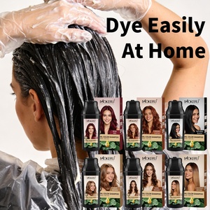 MOKERU Shampoo Colorante Naturale Permanente Senza Ammoniaca, Copre Rapidamente i <span class=keywords><strong>Capelli</strong></span> Grigi a Casa, Senza Macchie, Shampoo Colorante alle Erbe - Product Image 5