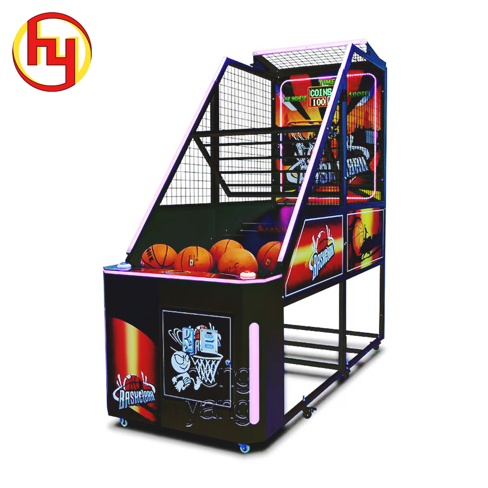Popular Street Basketball Machine Coin Operated Sport Basketball Shooting Redemption Game Machine