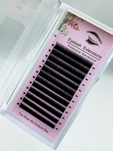 Nouvel Arrivage Extensions Naturelles Synthétiques Volume Manga Noir Effet Effilé <span class=keywords><strong>Bande</strong></span> en Coton Doux 12 Rangées <span class=keywords><strong>Bande</strong></span> à Pointes Effilées Faite à la Main - Product Image 2