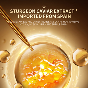 Crema de ojos antiarrugas reafirmante de <span class=keywords><strong>caviar</strong></span> de oro negro de etiqueta privada - Product Image 4