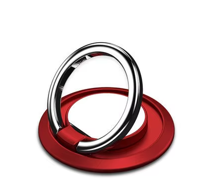 Flying saucer ring buckle-red