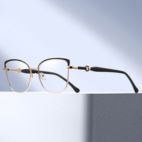 MS 85034 Hotselling 2025 Nouvelles montures de lunettes Lunettes optiques en métal Lunettes bloquant la lumière bleue Lunettes de créateurs à la mode