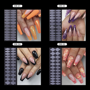Wholesale 24pcs Manicure False Acrylic <b>Nails</b> <b>Extension</b> Poly Gel <b>Nail</b> Form Mold for <b>Nail</b> DIY - Product Image 3
