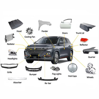 Ensemble de pare-brise avant OE 16891786-00 pour voiture BYD Leopard Series, panneau de pare-brise avant, remplacement direct, pièces de carrosserie