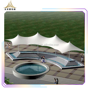 Cấu Trúc Kéo Cong <span class=keywords><strong>Truss</strong></span> Vải <span class=keywords><strong>Canopy</strong></span> Cho Sân Khấu - Product Image 6