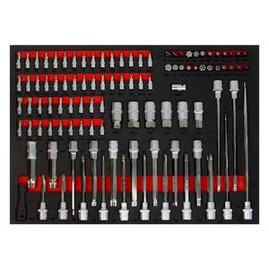 ตู้เก็บเครื่องมือช่าง Steeltreks ใหม่ ขายส่ง ชุดเครื่องมือช่างยนต์ 252 ชิ้น กล่องเครื่องมือ Ferramentas ประแจบล็อก ชุดเครื่องมือ Workpro - Product Image 3