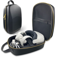 Vente en gros étui rigide en EVA avec logo du fournisseur OEM étui de transport VR pour Oculus Quest 2