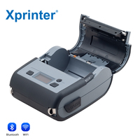 Xprinter Printer Portabel Tanpa Tinta, Printer Mini Portabel untuk Stiker Hitam dan Putih XP-324B Printer Saku