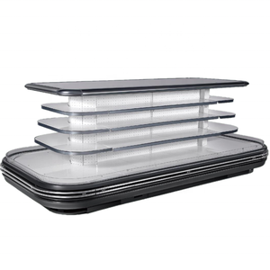 Siêu Thị Tủ Lạnh Multideck Mở Hiển Thị Thương Mại Tủ Lạnh Cho Các Loại Trái Cây Và Rau Vòng Đảo Frigde Tủ - Product Image 3