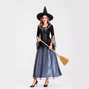 Vestito da strega nero <span class=keywords><strong>per</strong></span> <span class=keywords><strong>donna</strong></span> Costume di <span class=keywords><strong>Halloween</strong></span> da <span class=keywords><strong>donna</strong></span> <span class=keywords><strong>per</strong></span> donne - Product Image 6