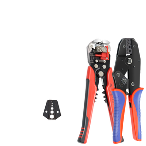 Kit <span class=keywords><strong>d</strong></span>'outils à main en acier inoxydable coupeur de chauffage de l'<span class=keywords><strong>eau</strong></span> pince à sertir à cliquet ensemble OEM personnalisé pour thermorétractable - Product Image 1