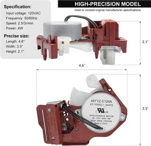 Actuador de Cambio de <span class=keywords><strong>Lavadora</strong></span> W10006355 Compatible con Lavadoras <span class=keywords><strong>Whirlpool</strong></span>, Maytag AP6014711 1719787 WPW10006355VP PS11747977 - Product Image 3