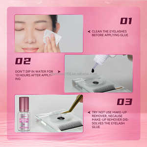 Pegamento para Extensión de Pestañas DAMMAN No.15, Secado Rápido de 1-2 Segundos, Adhesivo Negro Fuerte para Pestañas, 7 ml, Pegamento Profesional para Pestañas - Product Image 4