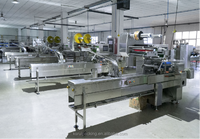 Machine d'emballage horizontale automatique RHZR430 pour sachets de type oreiller, ensacheuse flow pack pour barres chocolatées, produits de boulangerie et snacks