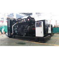 Générateurs électriques diesel SDEC/Shangchai haute puissance 656 kW 520 kW 460 kW, type silencieux, démarrage automatique, châssis ouvert, ATS, moteur 50 Hz