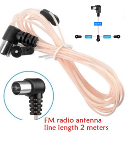 <span class=keywords><strong>Antenne</strong></span> radio FM 75 ohms, <span class=keywords><strong>antenne</strong></span> dipolaire intérieure, connecteur rapide de type F, amplificateur d'<span class=keywords><strong>antenne</strong></span> FM, carte <span class=keywords><strong>TV</strong></span> MD, double connecteur femelle radio - Product Image 2