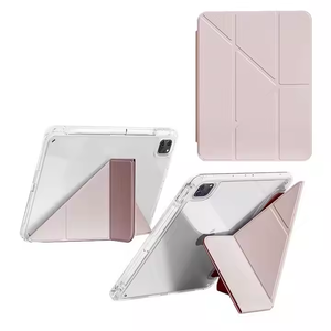 Funda para iPad <span class=keywords><strong>Pro</strong></span> 13 <span class=keywords><strong>M4</strong></span> 2024, Ligera, con Soporte Plegable en Y, a Prueba de Golpes, de Cuero, para Tablets, de Alta Calidad, Superventas - Product Image 5