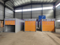 Conteneurs de stockage portables démontables en kit, 10', 12', 16', 20' pieds, assemblage facile, solution de stockage
