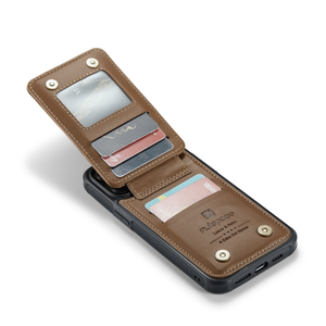 High Quality <b>iPhone</b> Case for 17Pro Card Holder <b>Stand</b> Business Card Slot Wallet Case for <b>iPhone</b> Shockproof Mobile Phone Accessory - Product Image 5