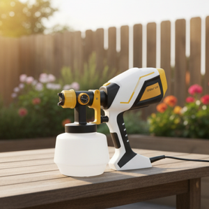 <span class=keywords><strong>Pistola</strong></span> de Pintura <span class=keywords><strong>para</strong></span> <span class=keywords><strong>Pintar</strong></span> Casas, 550w 600w 700 W HVLP, <span class=keywords><strong>Pistola</strong></span> de Pulverización Eléctrica con 5 Boquillas de Cobre y 3 Patrones, Fácil de Limpiar - Product Image 3