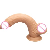 Vibromasseur réaliste en silicone avec 7 modes de vibration, télécommande sans fil, étanche IPX6, respectueux de l'environnement