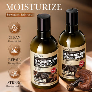 Shampooing SADOER fortifiant et hydratant pour la réparation des <span class=keywords><strong>racines</strong></span> des cheveux, au Ganoderma noir et au Polygonum multiflorum - Product Image 2