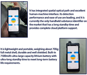 เครื่องวัดสเปกโตรมิเตอร์แบบพกพาอัจฉริยะรุ่นใหม่ RH-100 ความยาวคลื่น 785 นาโนเมตร ปรับได้ 0-7.5 มม. ตัวเครื่องโลหะทั้งหมด - Product Image 3