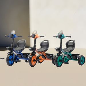 Nieuwe Goedkope <span class=keywords><strong>Baby</strong></span> Plastic Driewieler Kinderen Driewieler Met Muziek En Licht Fietsen Driewieler Voor Kinderen 1-6 Jaar Oud - Product Image 6