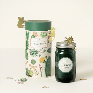 Grand coffret cadeau de style campagnard pour <span class=keywords><strong>jardinier</strong></span> d'intérieur <span class=keywords><strong>Kit</strong></span> de plantes de jardin d'herbes aromatiques avec étiquettes et marqueur en bambou - Product Image 1