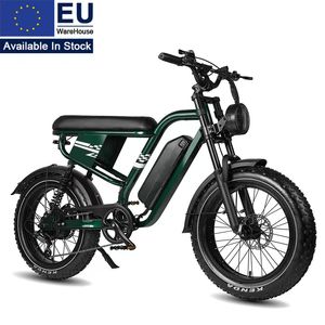 Bicicleta Retro MX10 Road 250W 48V 13.5Ah 648Wh con Batería, 7 Velocidades, Asiento Tipo Banana y Suspensión Completa - Product Image 1