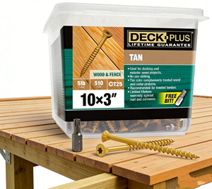 Vis pour terrasses en bois, fixations extérieures pour la construction de terrasses - Product Image 6