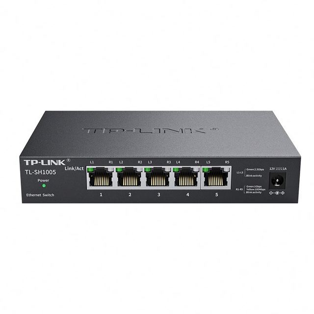 TP-LINK TL-SH1005 Switch 5LAN 2500M 2.5Gbps Ports