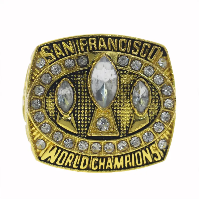 NFL San Francisco 49ers championship ring jewelry fans holiday gifts ring football