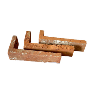 Vieux coins de briques <span class=keywords><strong>d</strong></span>'argile rouge vieilles briques utilisées pour le bardage de construction - Product Image 6