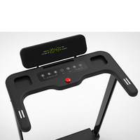 CHOOYOU Nouveau Tapis de Course Électrique Domestique Pliable avec Verrou de Sécurité, Inclinaison Manuelle, Programme d'Exercice et Plateforme Compacte