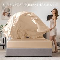 Ensemble de literie en soie de mûrier pure chinoise de luxe 100%