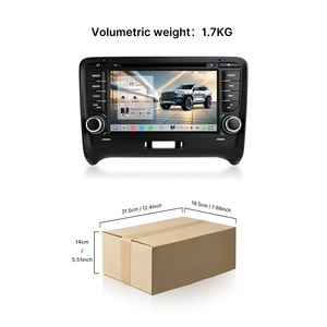 Autoradio Android 7 pouces Youducar avec lecteur DVD, GPS et navigation pour <span class=keywords><strong>Audi</strong></span> <span class=keywords><strong>TT</strong></span> <span class=keywords><strong>MK2</strong></span> 2006-2014, sans fil - Product Image 2