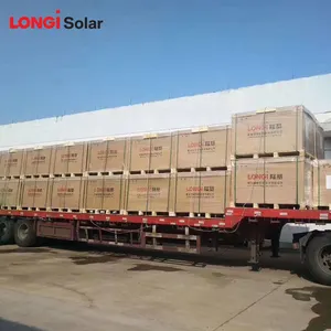 Longi Solaire 182mm Monofacial Solaire Modules LR5-72HPH 535W 540W 545W 550W Photovoltaïque Solaire Panneaux